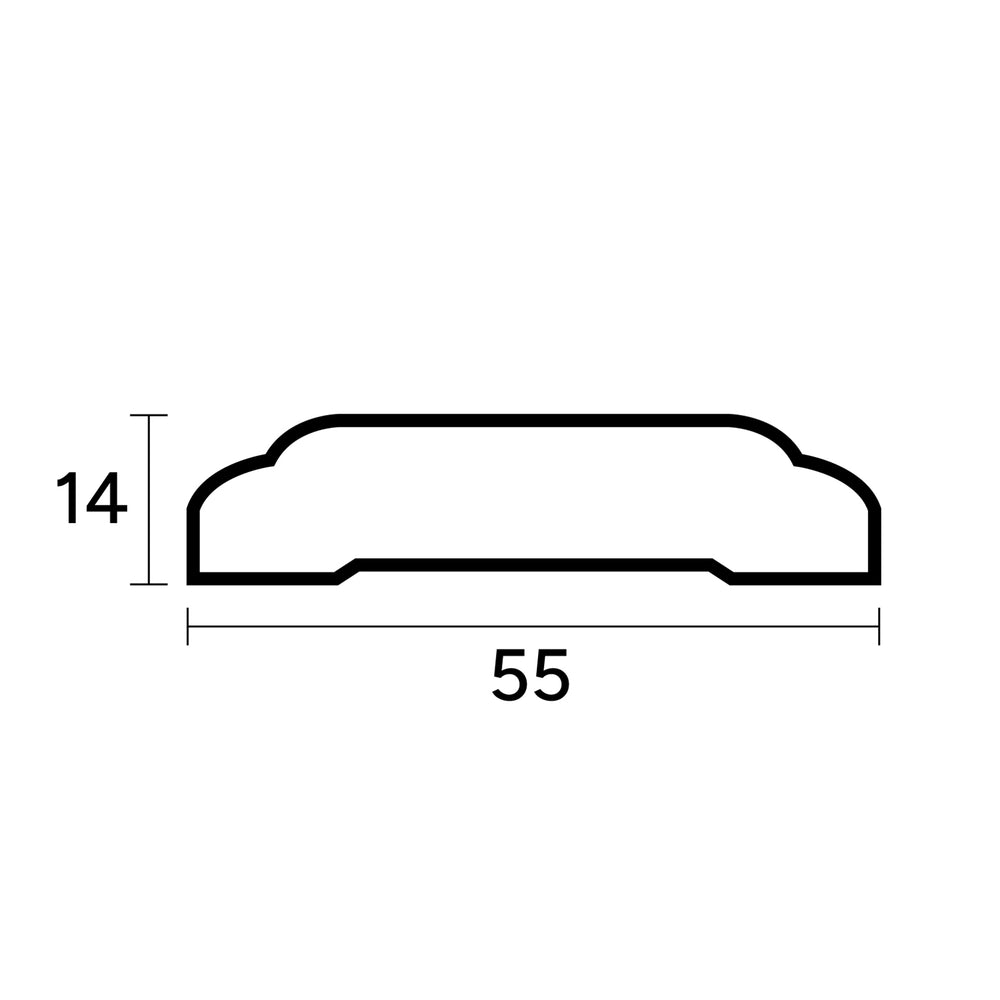 14 X 55 mm