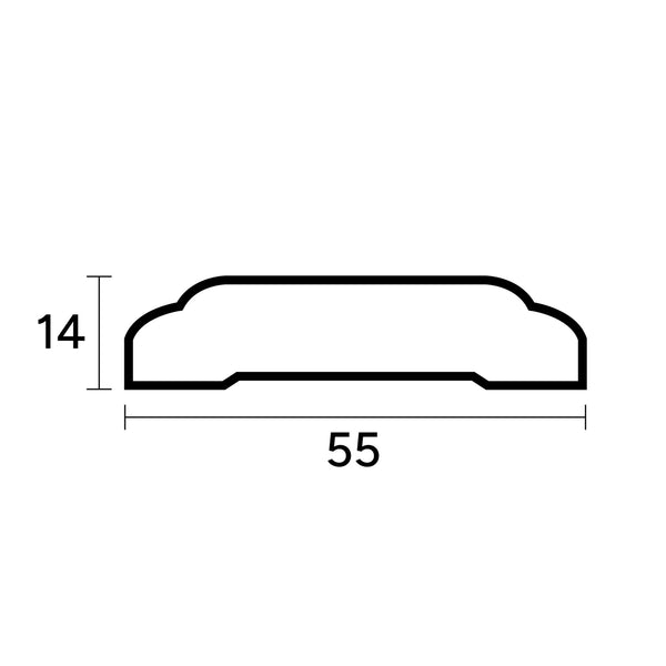 14 X 55 mm