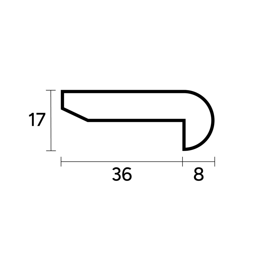 17 X 44 mm