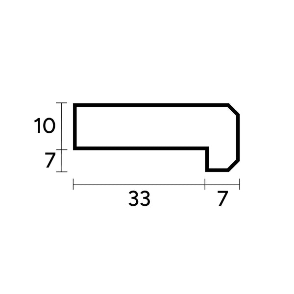17 x 40 mm